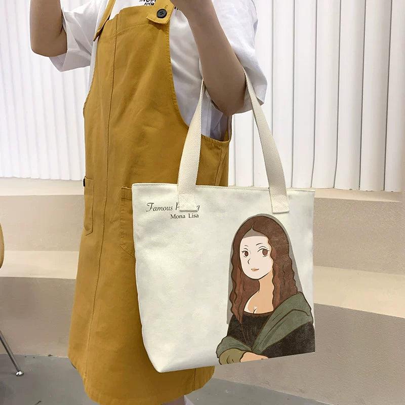 canvas satchel bag