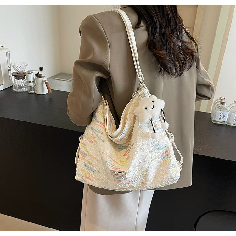 Women's Bag Niche Style Shoulder Work Clothing Canvas Bag