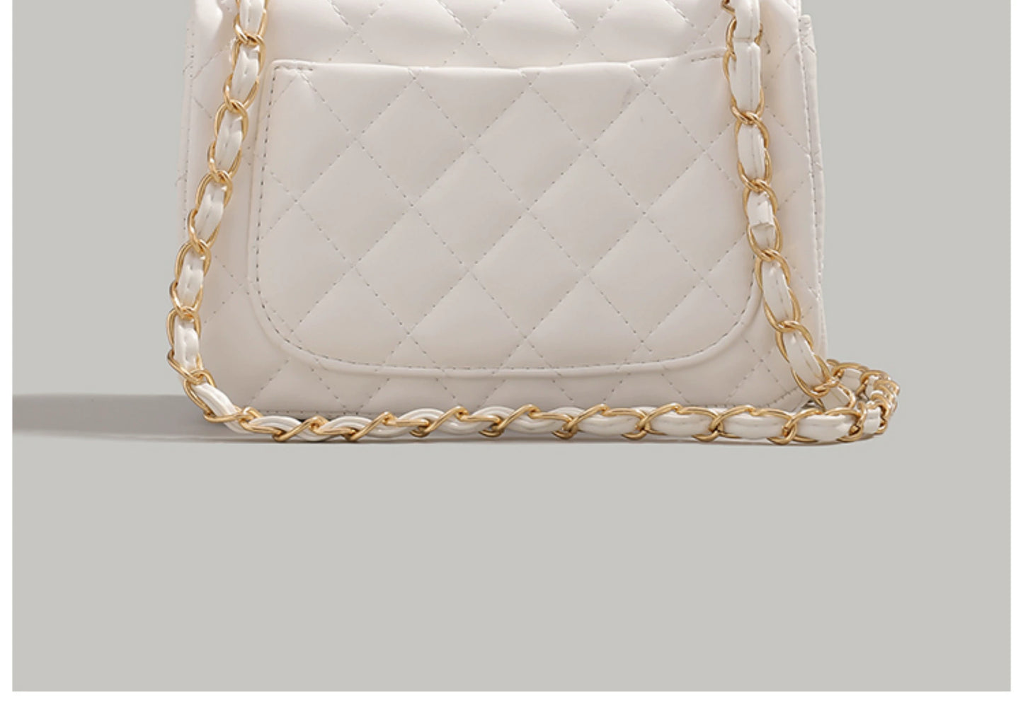 Ur Diamond Chanel's Style One Shoulder Crossbody Underarm Bag Chain