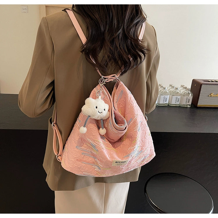 Women's Bag Niche Style Shoulder Work Clothing Canvas Bag