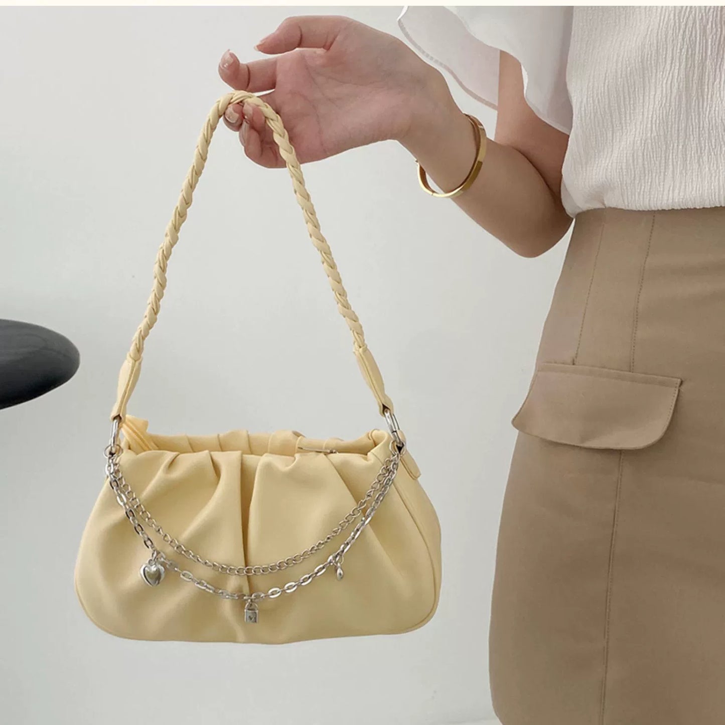 Women's Special-Interest Design Cloud Square Handbag