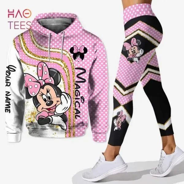 Disney Cheshire Cat 3D Hoodie Women's Hoodie Set Yoga Pants Sweatpants Women's Disney Yoga Hoodie Leggings Fashion Tracksuit