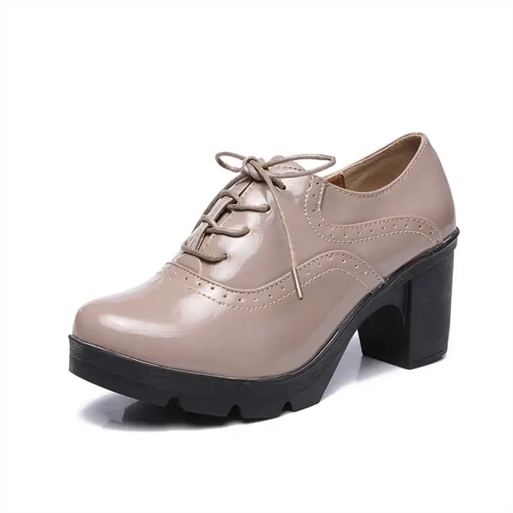 Oxford Platform Low White Heel Dress High Sole Shoes Women's Shoes Luxury Sneakers Sport 2024 Tenis Sneachers Teni