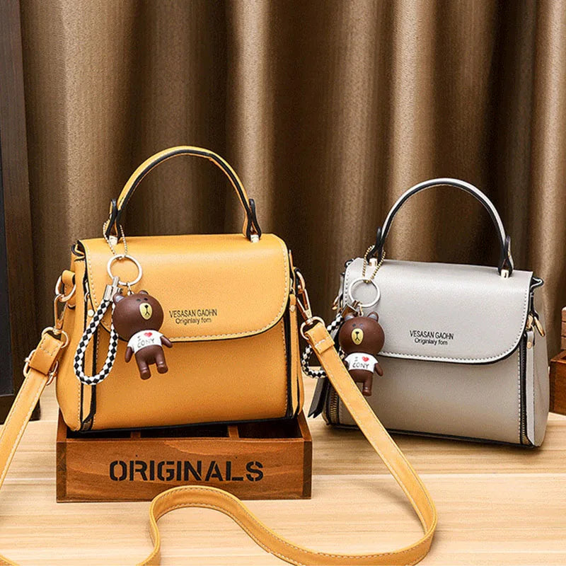 Crossbody handbag large capacity multi-pocket fashion Europe and the United States shoulder bag 2024 women's bag