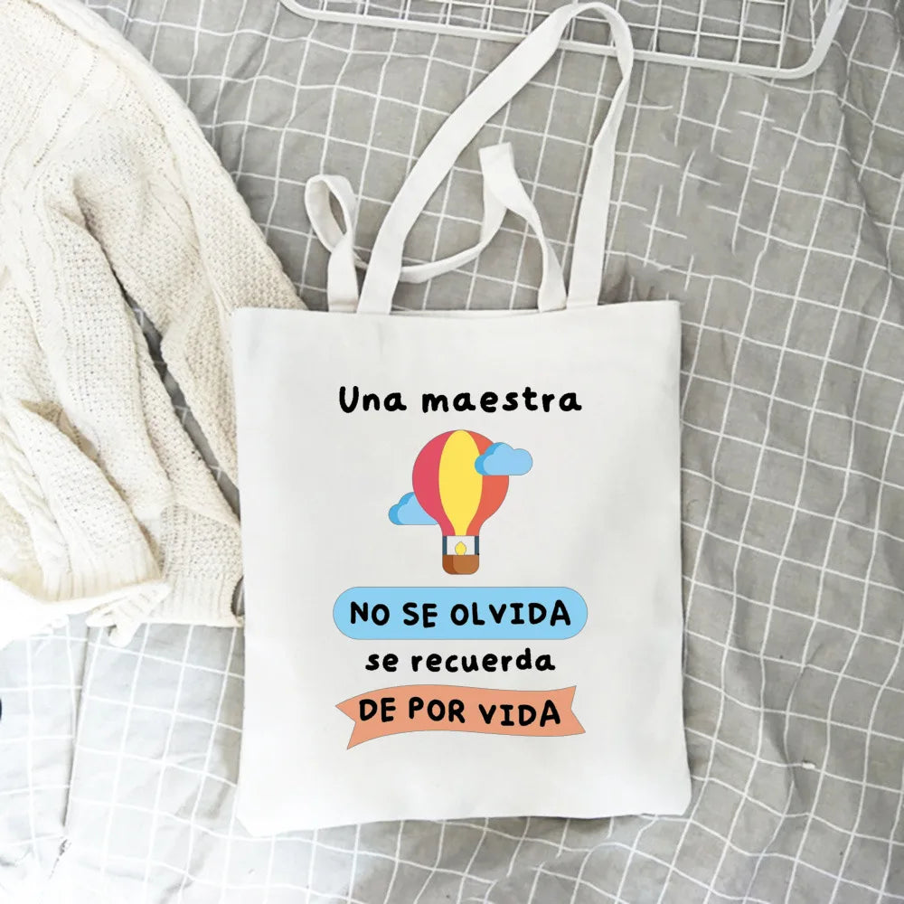 shopping canvas tote bag