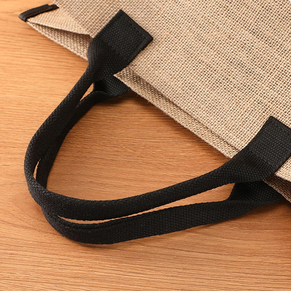 jute beach bag at Pink Emotions