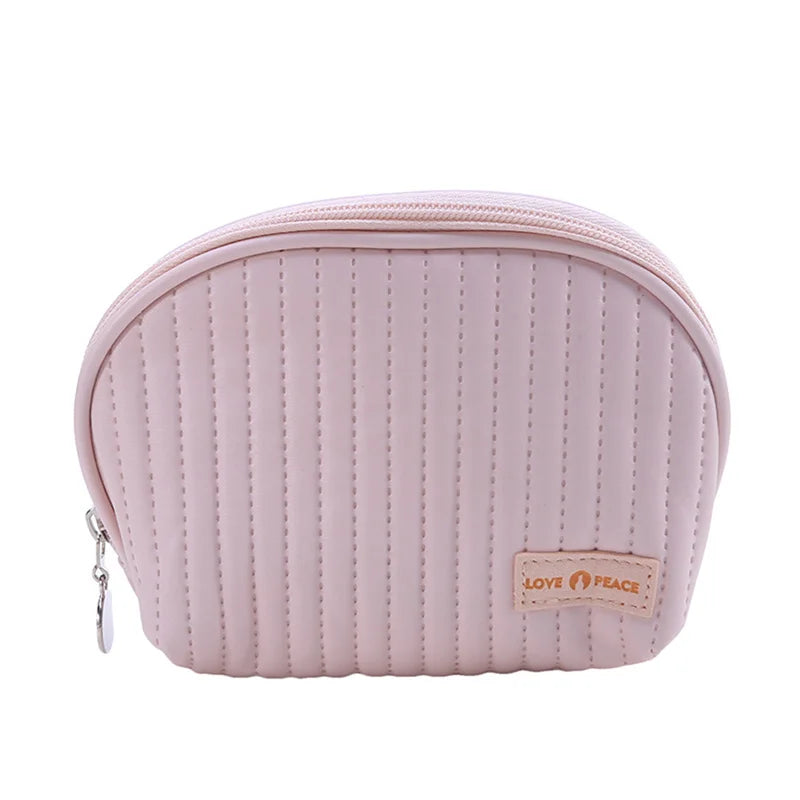 Women MIni Bag Cosmetic Bag Portable Girl Makeup Leather Outdoor Waterproof Toiletries Organizer Female Beauty Bags