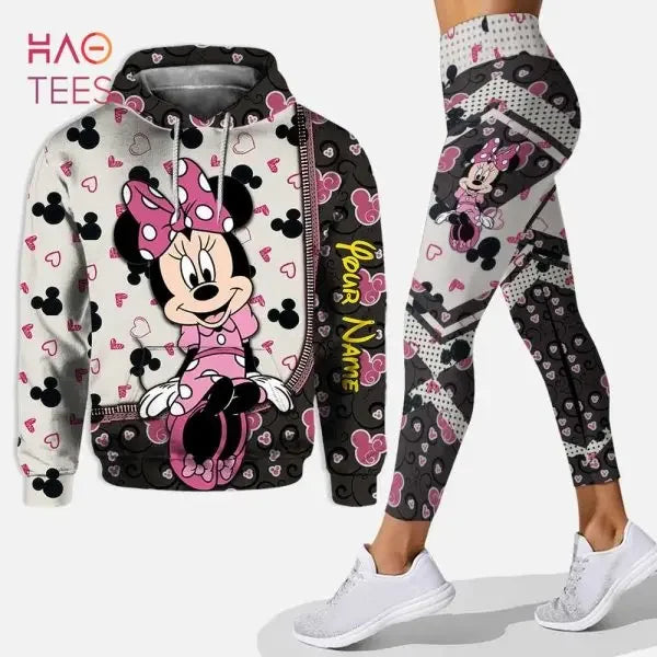 Disney Cheshire Cat 3D Hoodie Women's Hoodie Set Yoga Pants Sweatpants Women's Disney Yoga Hoodie Leggings Fashion Tracksuit