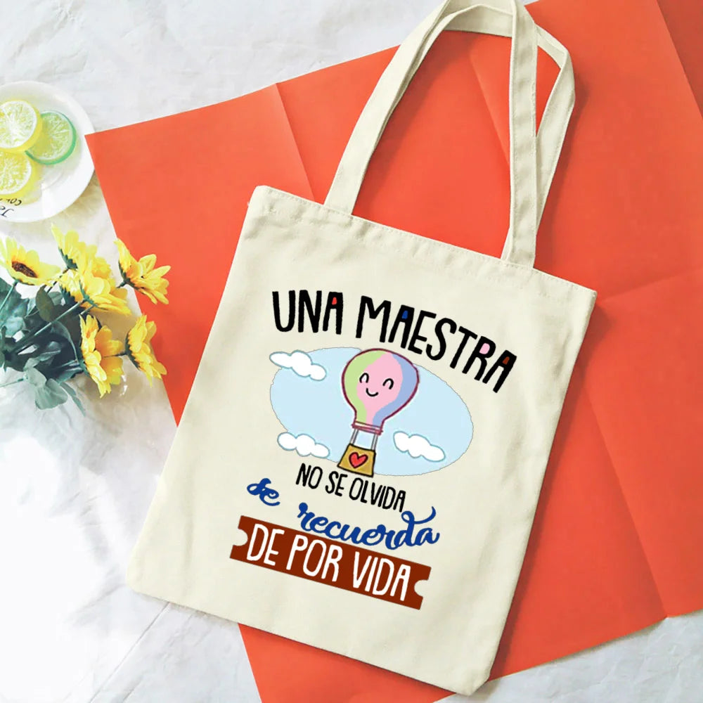 shopping canvas tote bag