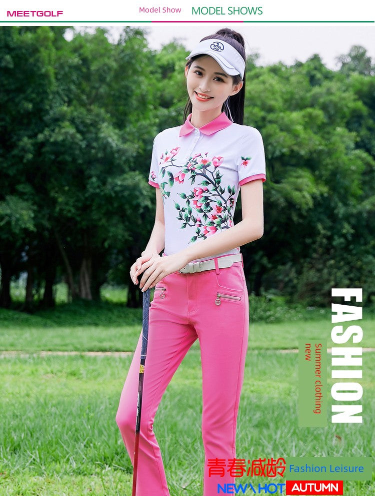 Spring and Summer Women's Suit Coat Skirt Golf Apparel