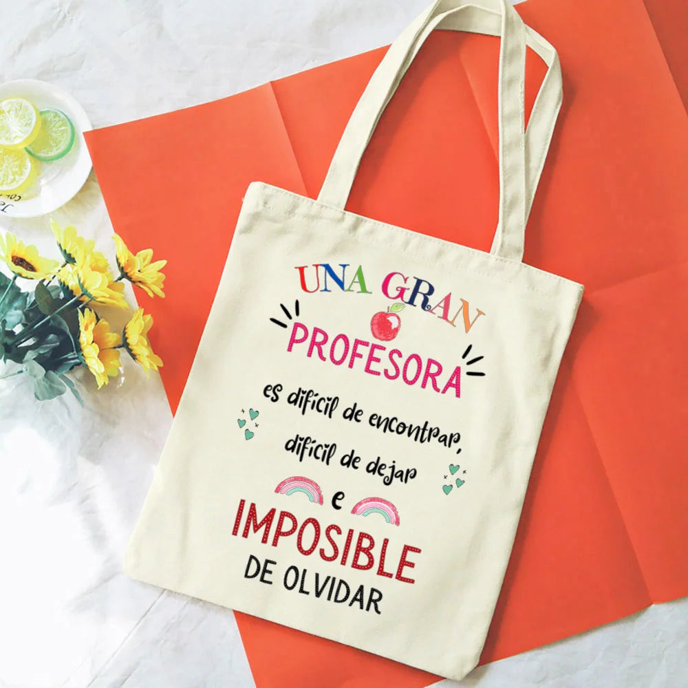 shopping canvas tote bag