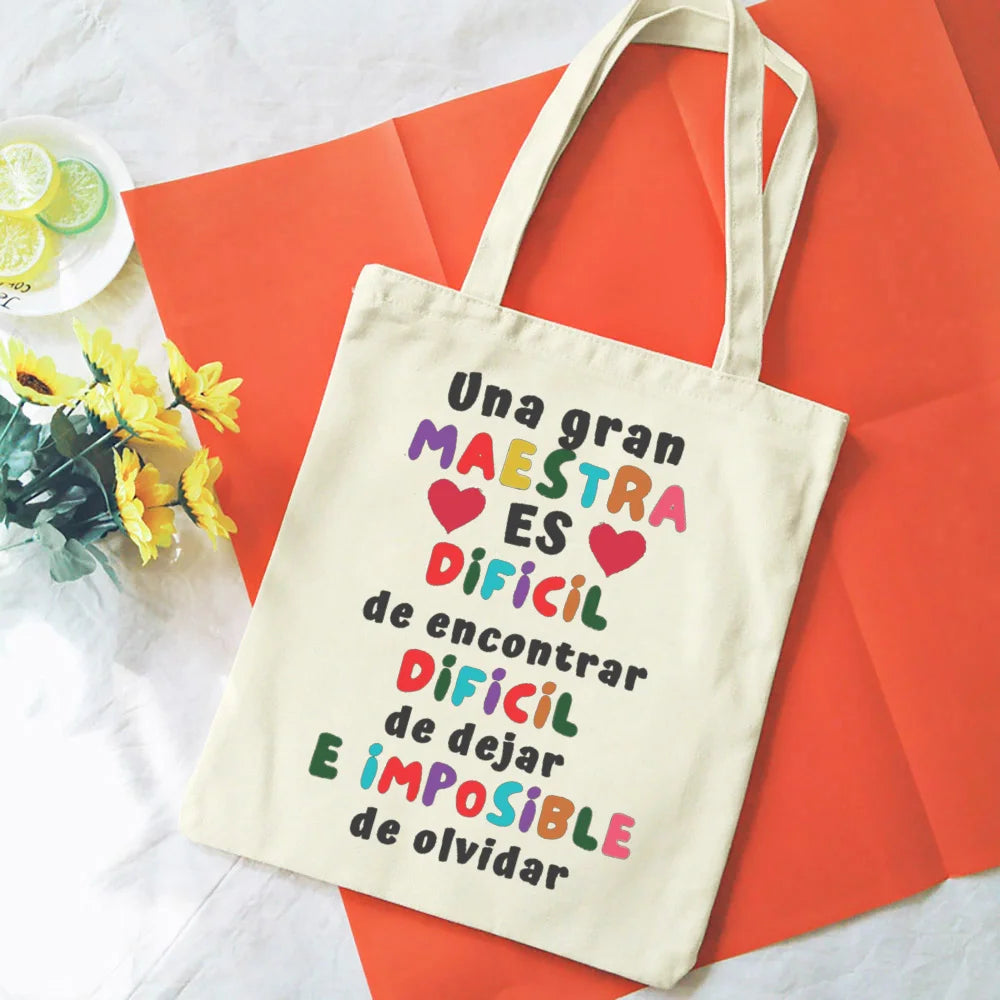 shopping canvas tote bag