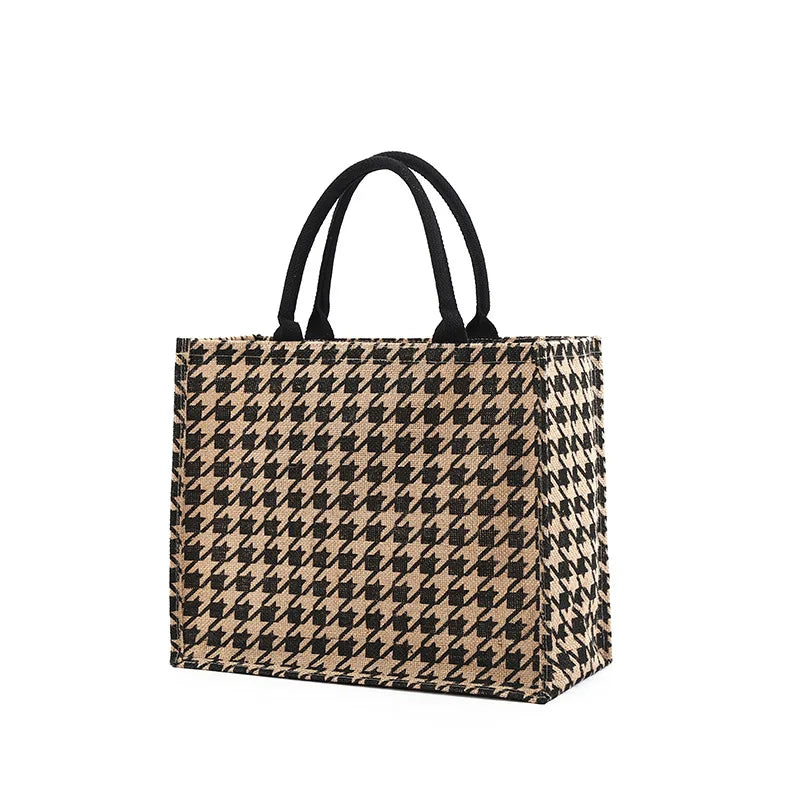 Jute sack shoulder bag