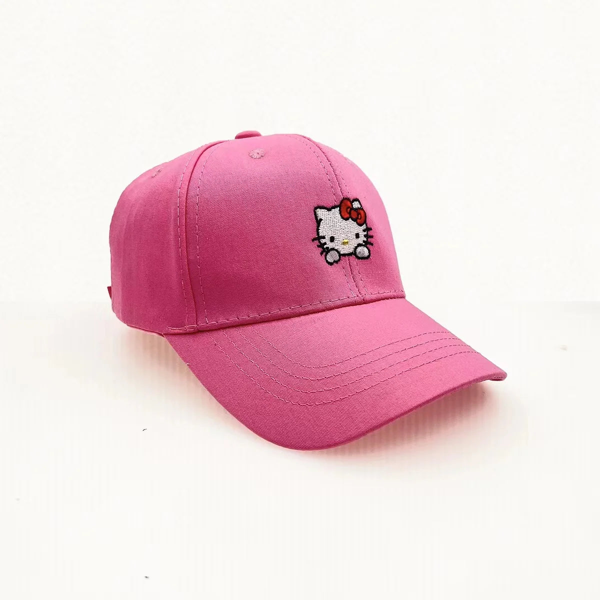 High Quality Brand Sanrio Hello Kitty Snapback Cap Cotton Baseball Cap For Child Hip Hop Dad Hat Trucker Mesh Hat Dropshipping