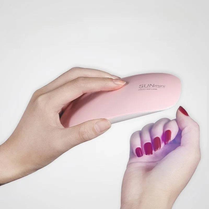 New Portable Nail Dryer Lamp UV LED Nail Light Curing All Gel Polish USB Rechargeable Quick Dry Manicure Machine Nail Art Tools