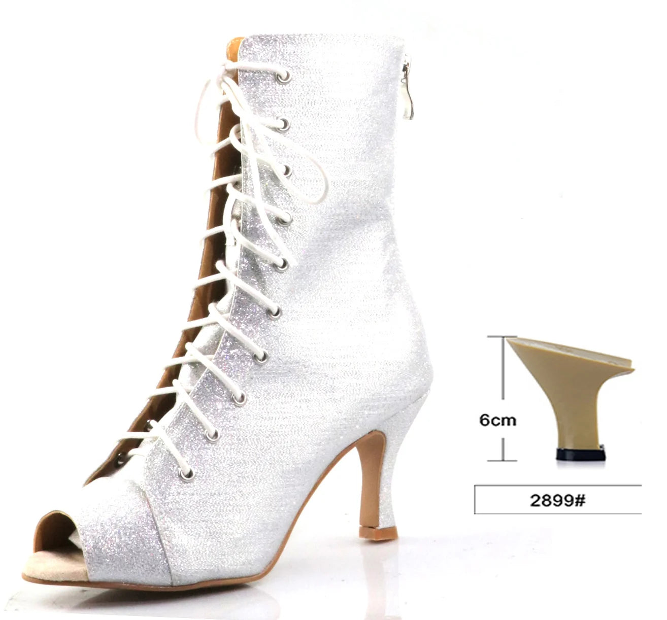 New European and American high heels with straps and hollow out cool boots, modern dance steel pipe jazz dance boots, indoor