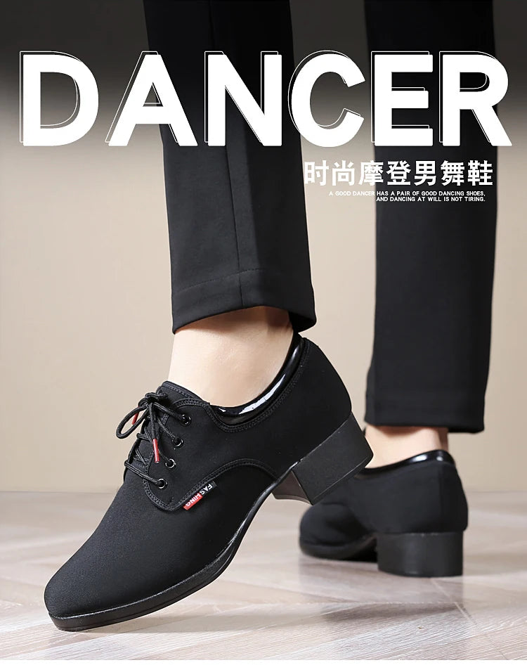 Dance Shoes Men 2024 New Modern Dance Shoes Outdoor Soft Sole Men's Training Stage Dance Wear Male Jazz Latin Shoes