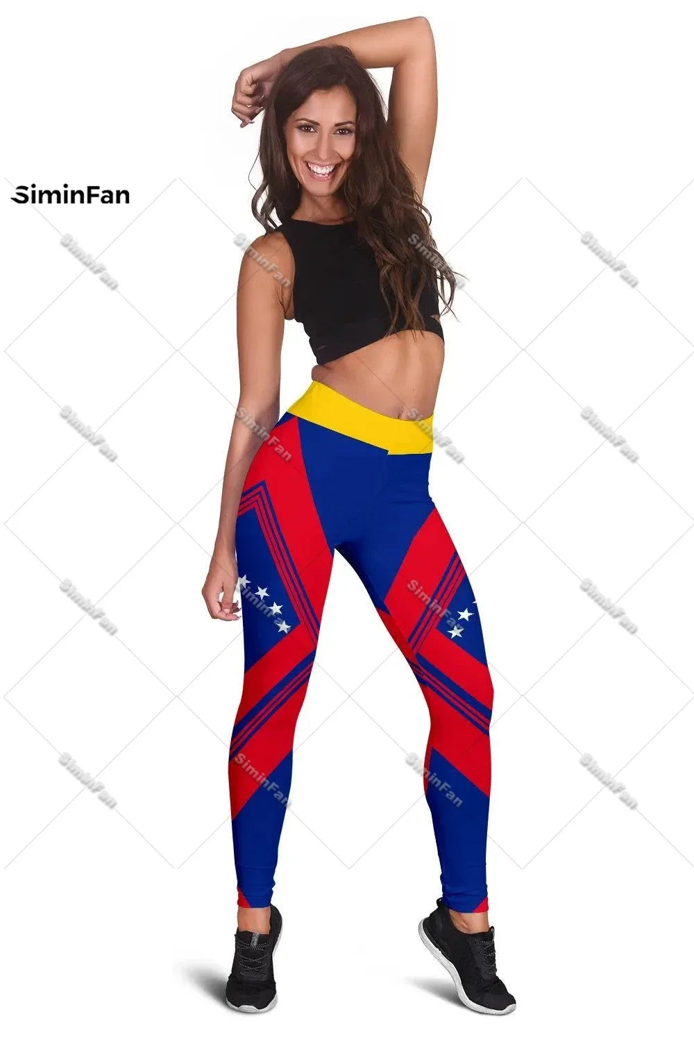 Venezuela Coat of Arms 3D All Over Printed Women Legging Summer Sporty Pant Ladies Yoga Trousers Casual Sportswear Female Outfit