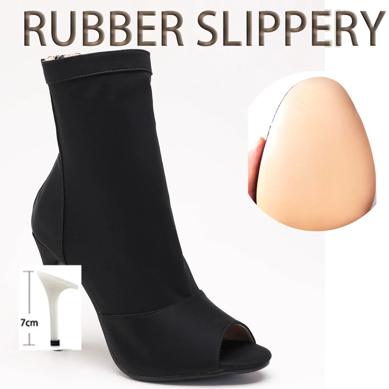 New Sexy 2024 Women Black High Heels Trend Ballroom Suede Sole Customizable for Latin Dancing Street Stilettos Plus Size