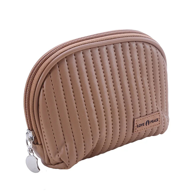 Women MIni Bag Cosmetic Bag Portable Girl Makeup Leather Outdoor Waterproof Toiletries Organizer Female Beauty Bags