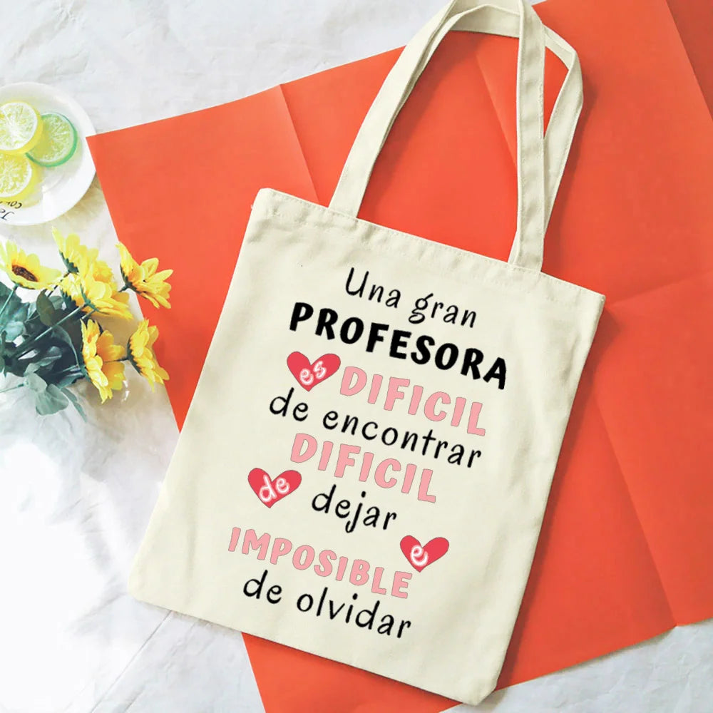 shopping canvas tote bag