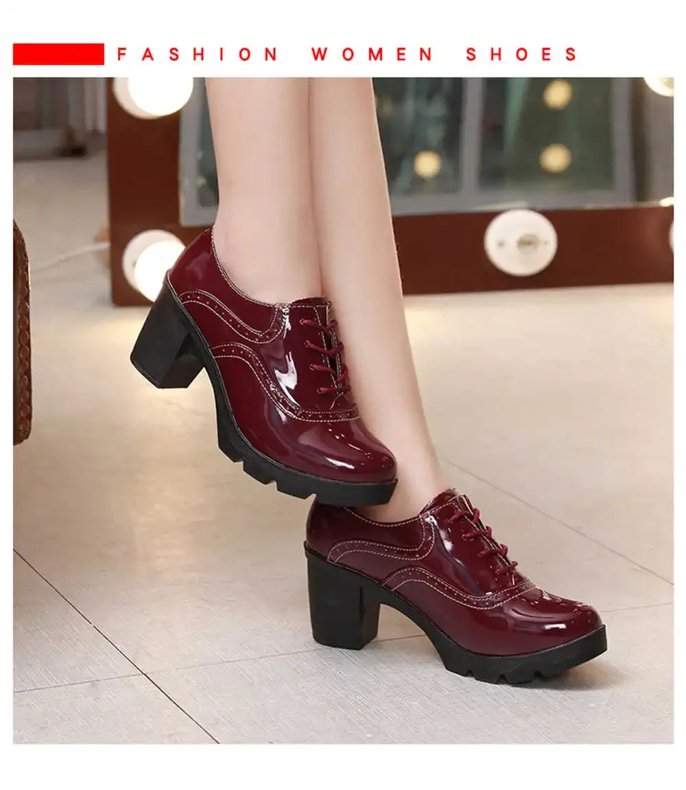 Oxford Platform Low White Heel Dress High Sole Shoes Women's Shoes Luxury Sneakers Sport 2024 Tenis Sneachers Teni