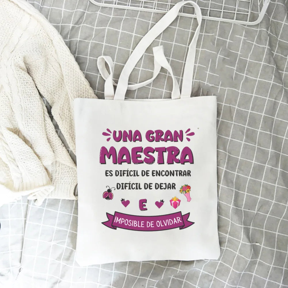 shopping canvas tote bag