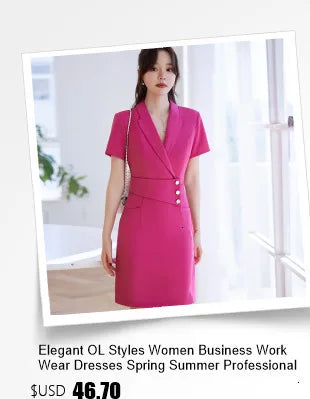 Summer Short Sleeve Elegant Dresses for Women Slim Hips with Scarf Professional Business Work Wear Office Ladies Vestidos