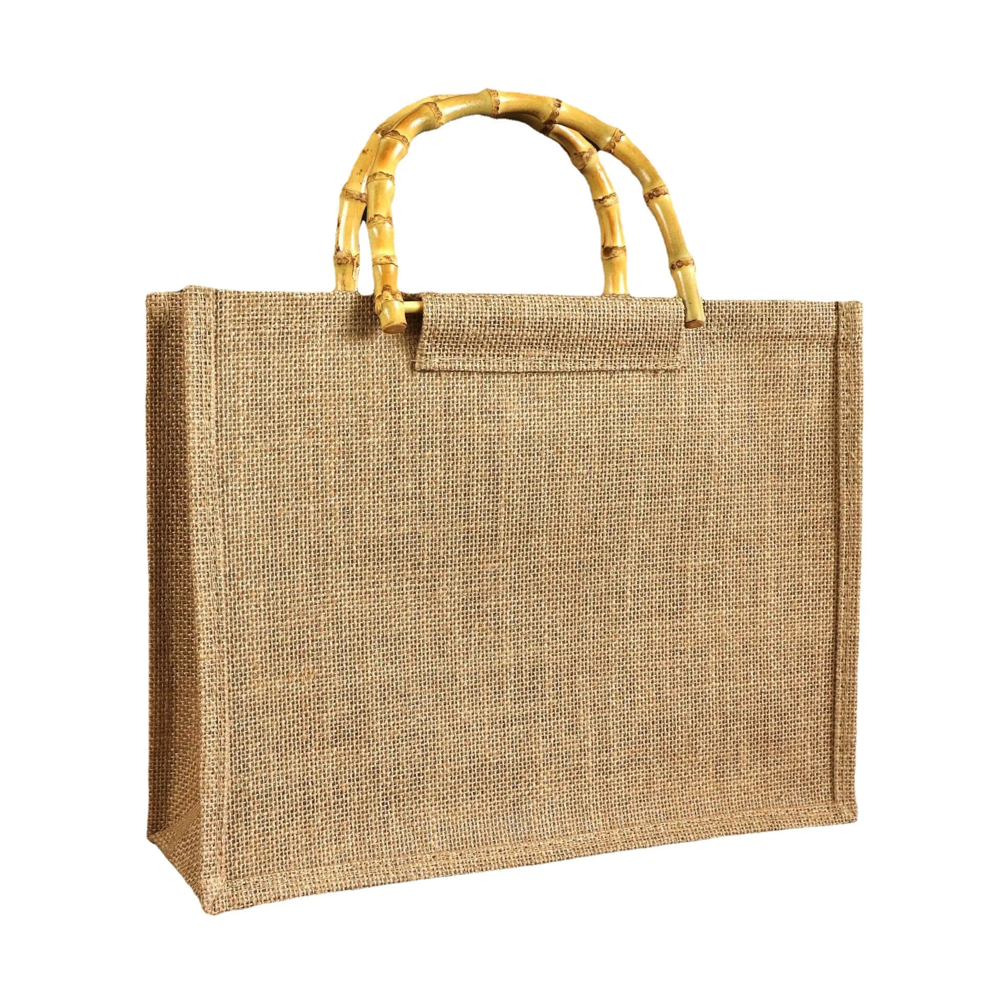 burlap jute tote bags