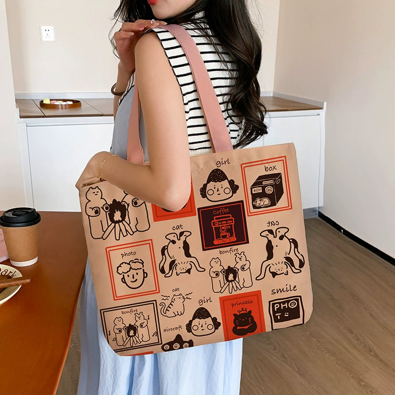 canvas satchel bag