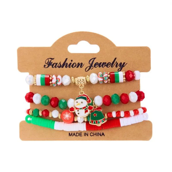 christmas charm bracelet