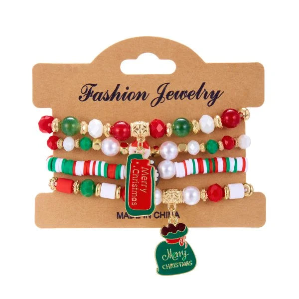 christmas charm bracelets