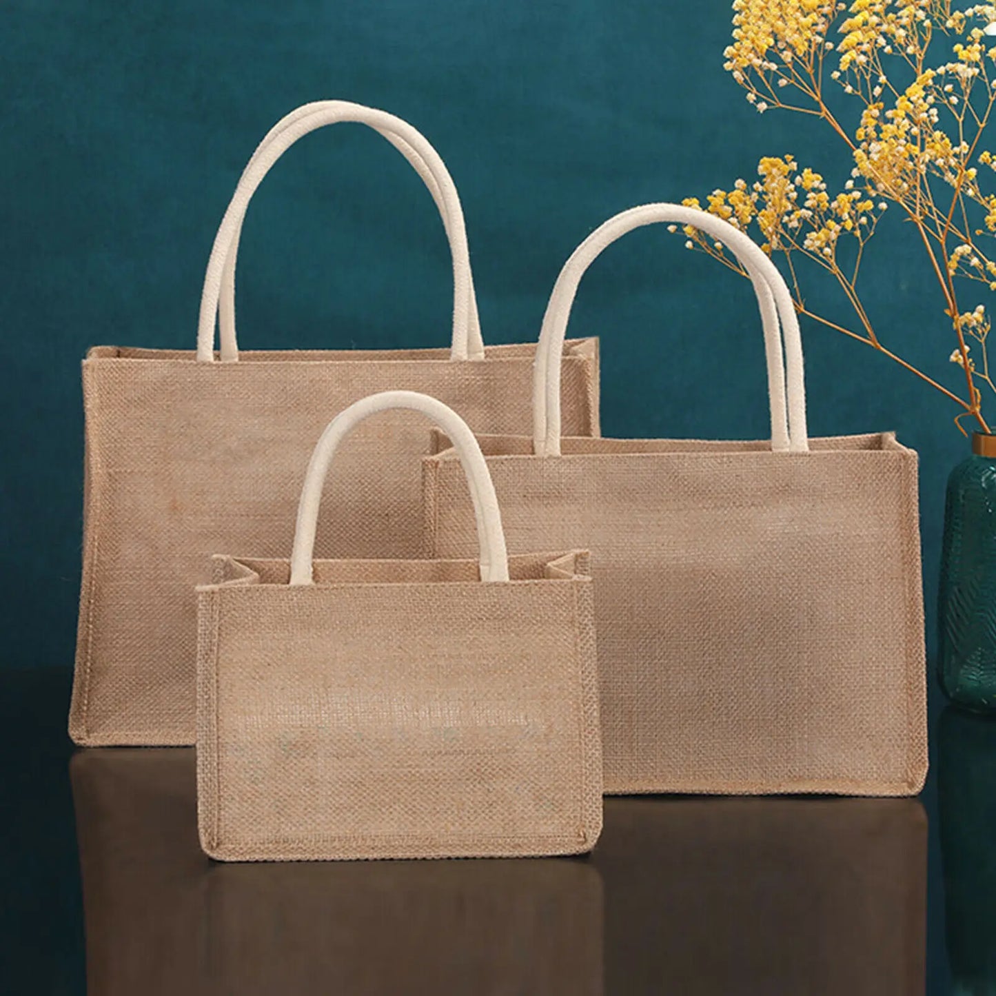 reusable gift bags with handles