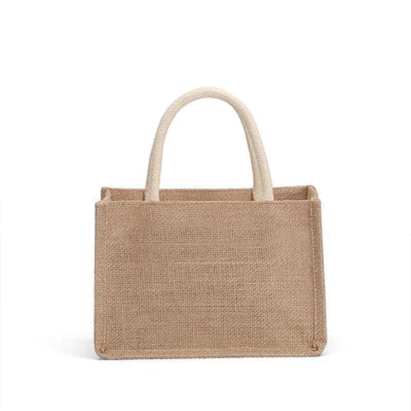 jute reusable shopping bags