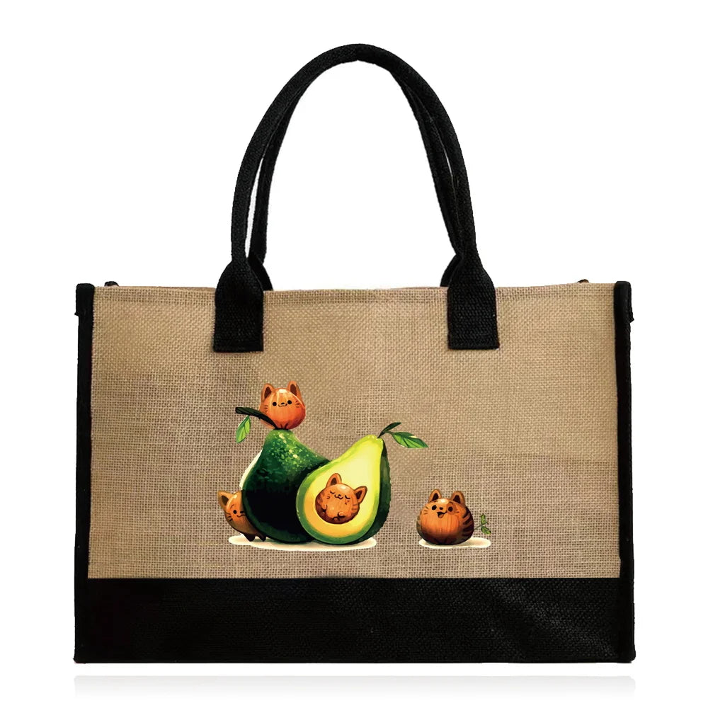 jute tote bag