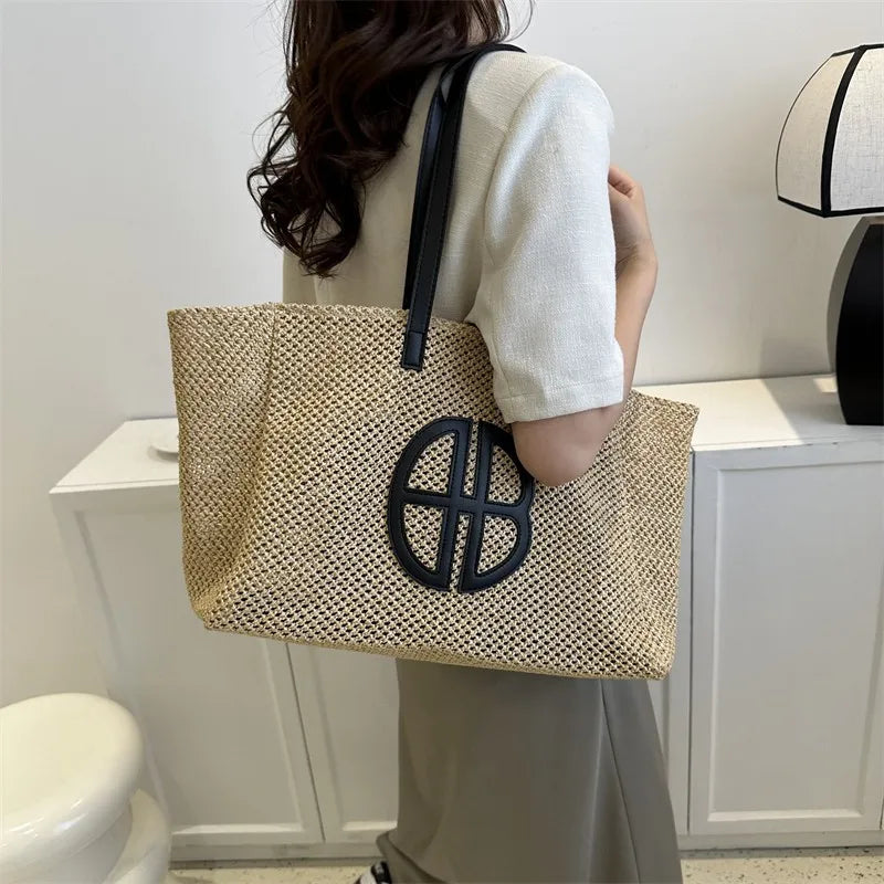 knitting tote bag