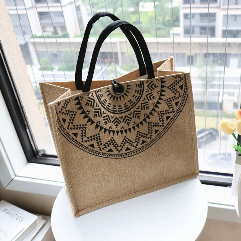 large capacity canvas tote bag