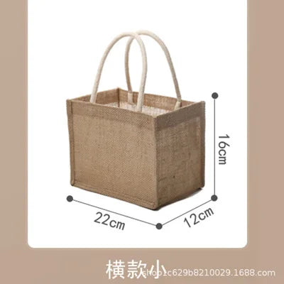 lined tote bag