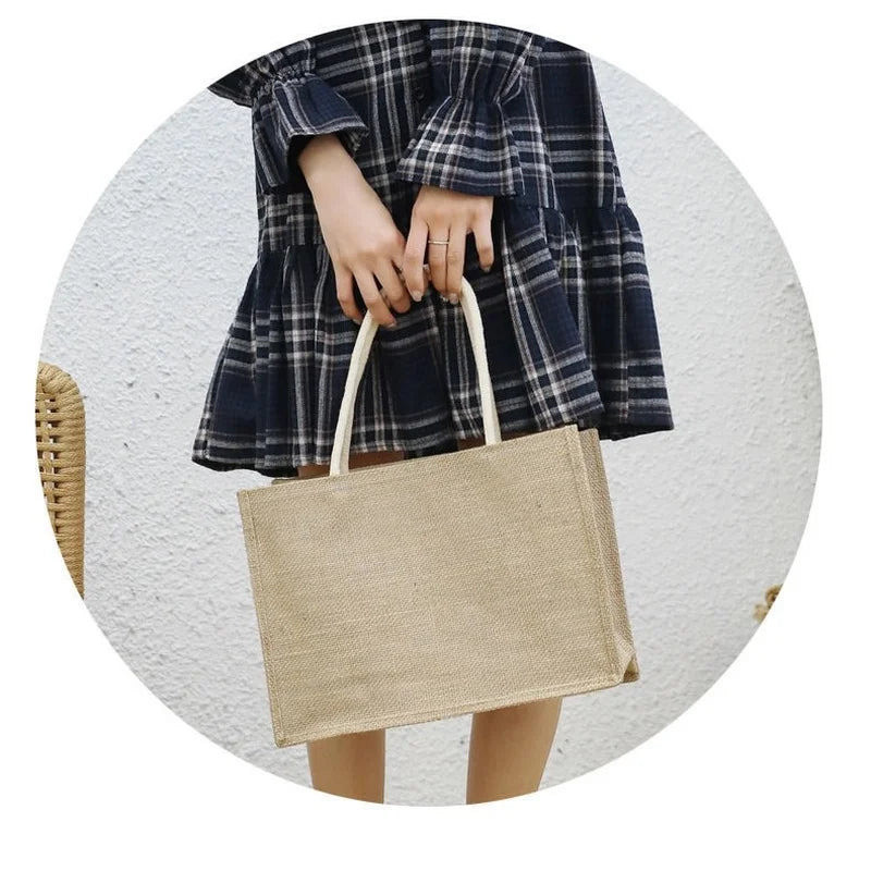 linen tote bag