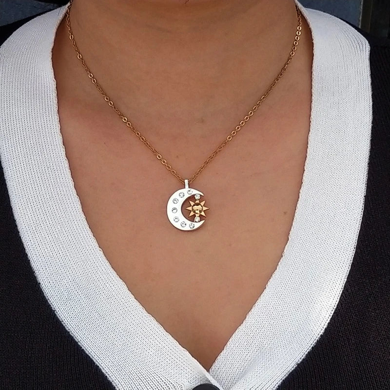 moon necklace