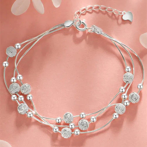 silver bracelet women