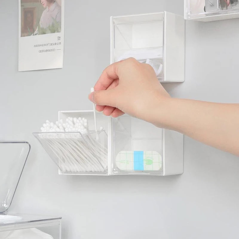 wall mounted plastic storage box